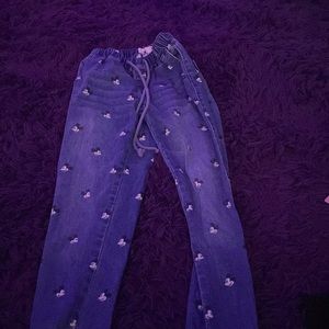 Disney parks Mickey jeans